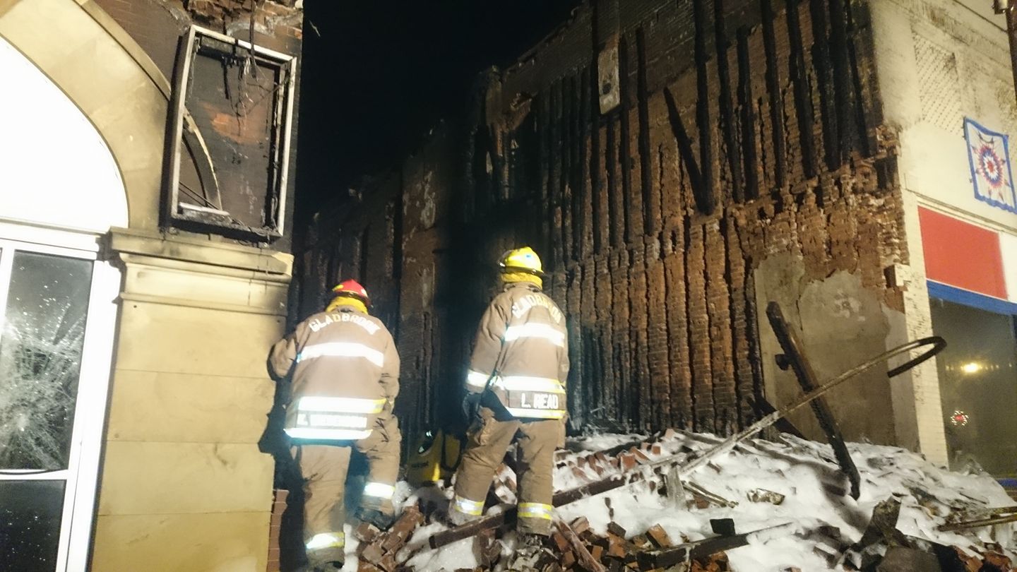 Fire destroys one building, damages another in Gladbrook The Grundy