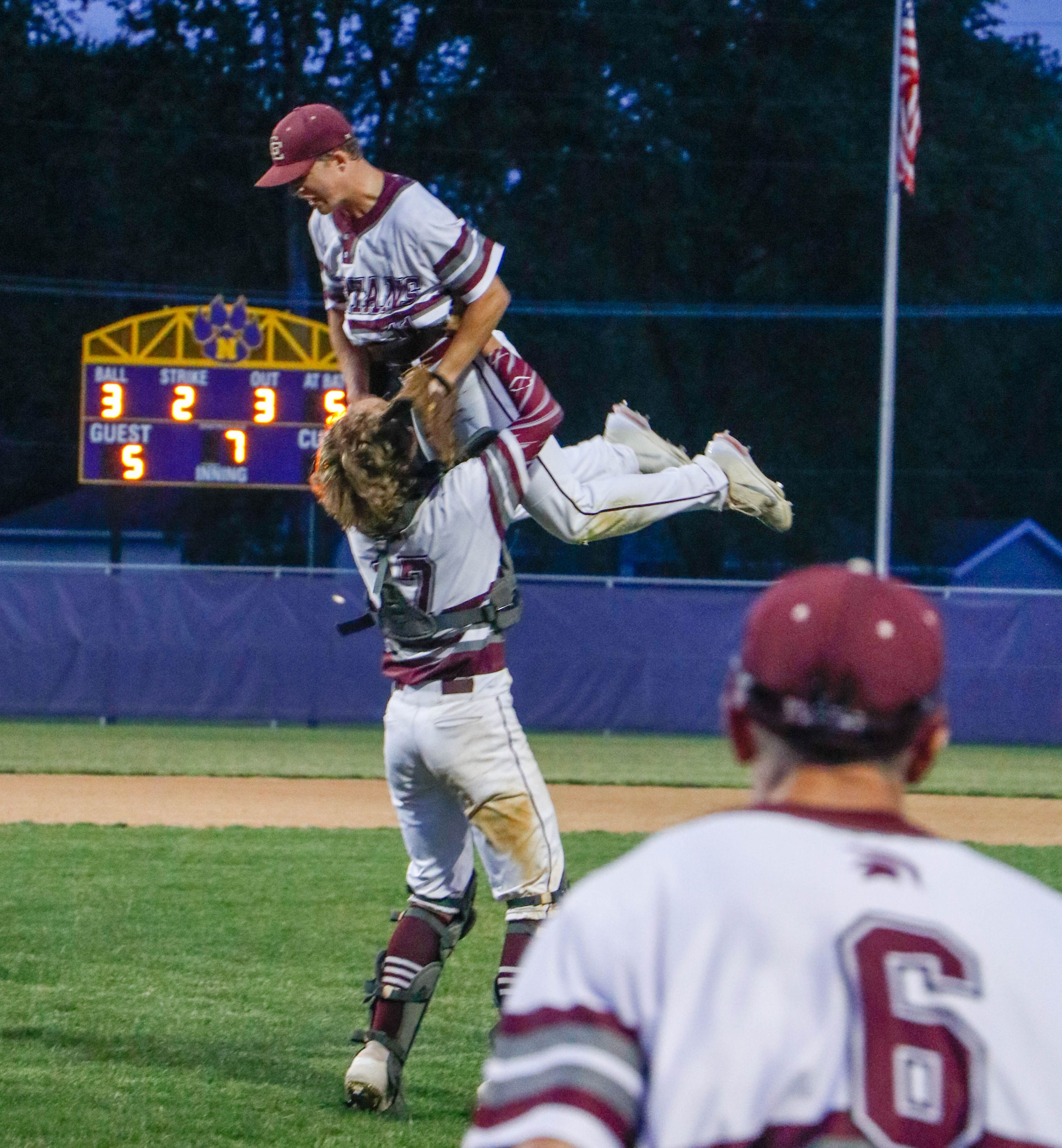 Grundy Center clinched its first state baseball tournament berth since 1993 with a dramatic win over Coon Rapids-Bayard. (Photo by Tyler Meyers Photography)