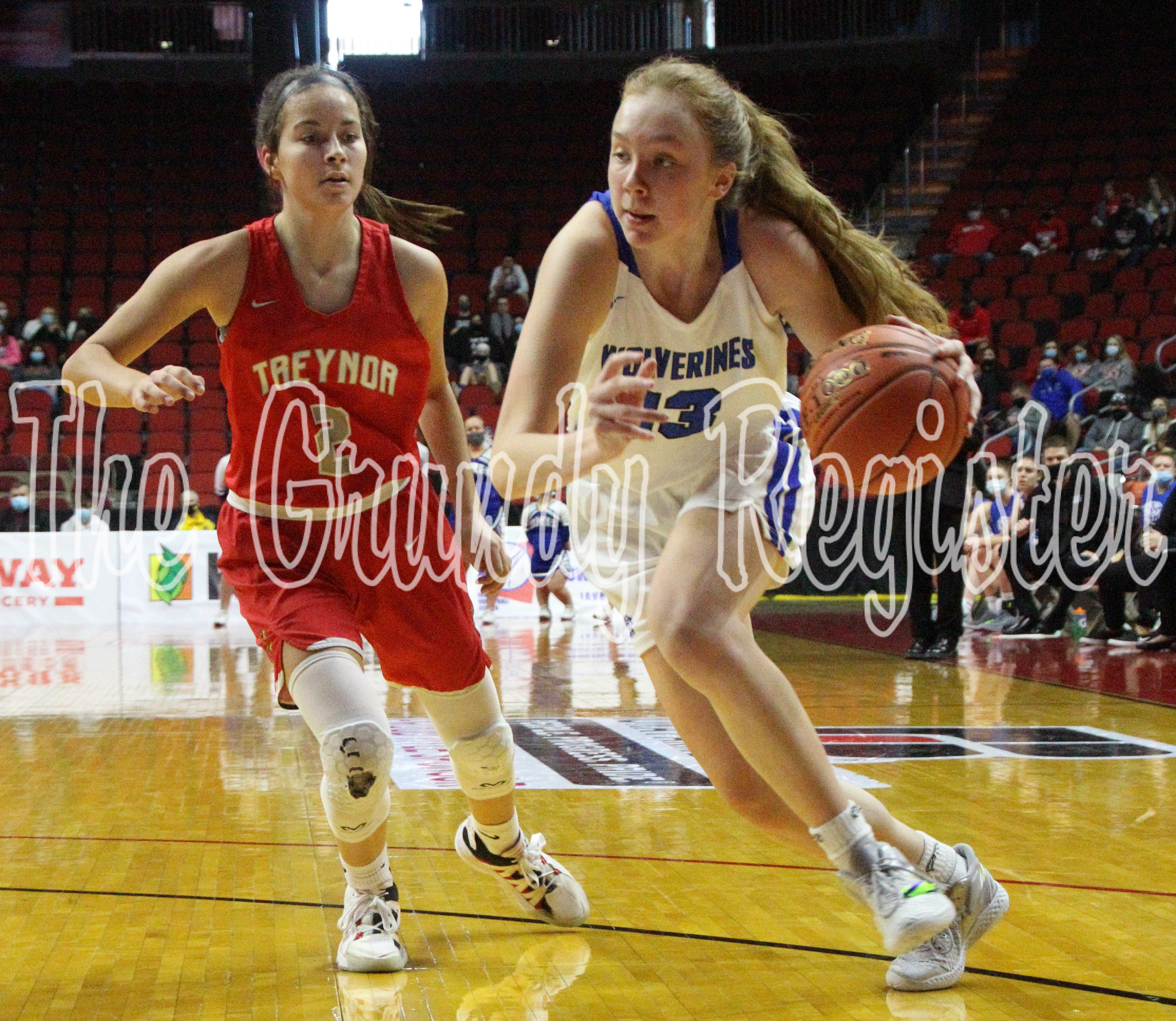 Girls basketball: Dike-New Hartford vs. Treynor, state quarterfinal ...