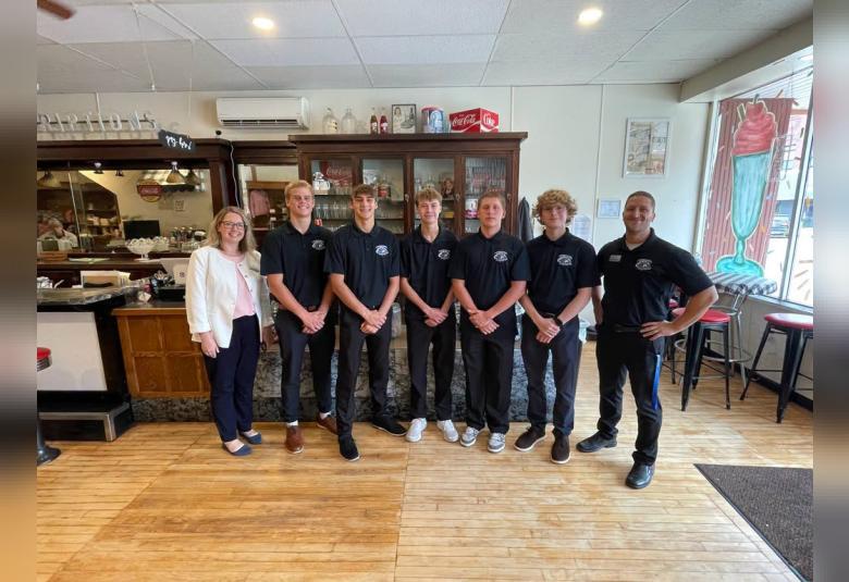 5 Associates from the Gladbrook-Reinbeck CAPS Program hosted a Social at The Milk House on Sept. 24. (Photo Courtesy of G-R Schools)